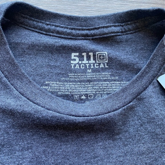 5.11 Tactical American Flag Men’s T-Shirt | Medium - Picture 4 of 11